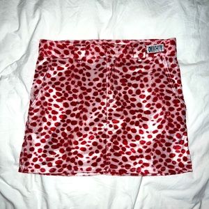 Omighty leopard print skirt Large